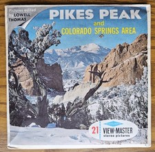 Pikes Peak View Master Packet A321 3 Reel Set Colorado Springs Area Vintage