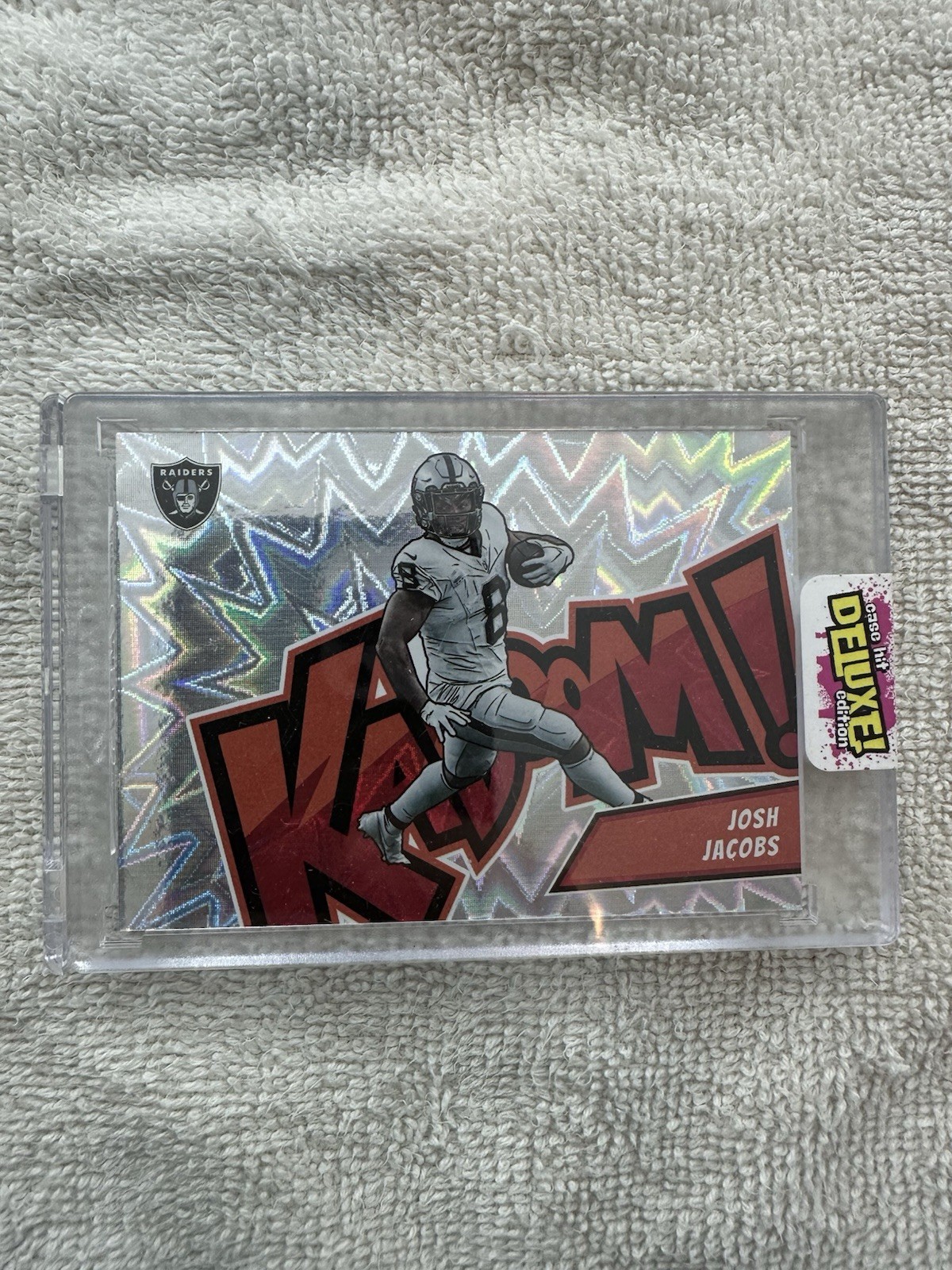 2023 Panini Absolute - Kaboom! Horizontal Josh Jacobs #10