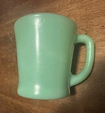 Fire King Oven Ware Original Jadite D Mug Made in USA