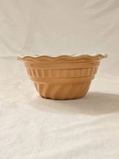 Emile Henry Ceramic Bakeware Jelly Mold Pan Gold Mustard Stamped France 61.74