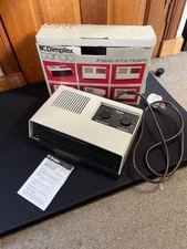 Vintage Dimplex Portable Fan Heater Tango 203T