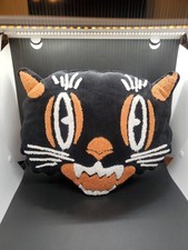 Beautiful Black Cat Pillow 12 In. T X 15 In W New