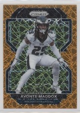 2021 Panini Prizm Lazer Prizm Avonte Maddox #225 2l4