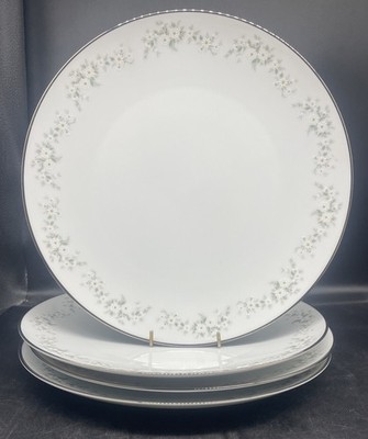 Noritake Annabelle 6856 Set Of Four 10 1/2'' Plates EUC