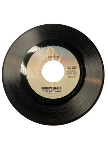 Tom Browne - Rockin' Radio 7" Record 1983 Arista Funk Soul 45 RPM