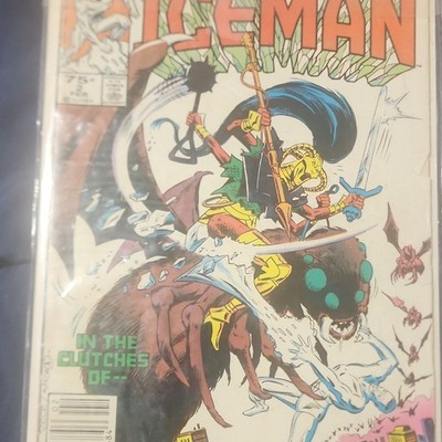 Marvel Comics Iceman #2 1984 Copper Age Boarded Single Issue
