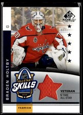 2020-21 SP Game Used NHL All-Star Skills Fabrics Braden Holtby #ASV-BH