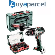 Metabo SB 18 LTX BLI 18V Brushless Impuls Combi Hammer Drill + Bit Set 602360840