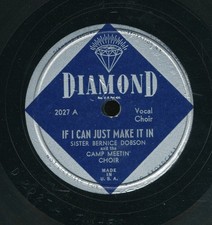 78tk-Black Gospel-DIAMOND 2027-Sister Bernice Dobson/Deacon Tom Foger w/Camp Mtn