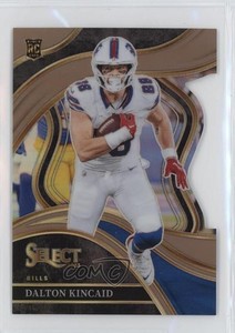 2023 Panini Select Club Level Copper Prizm Die-Cut /299 Dalton Kincaid Rookie RC