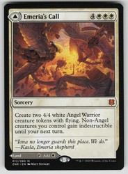 Emeria's Call // Emeria, Shattered Skyclave 012/280 Mythic Zendikar Rising MTG