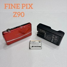 Fujifilm FINEPIX Z90 fotocamera digitale compatta rossa testata funzionante venditore Giappone