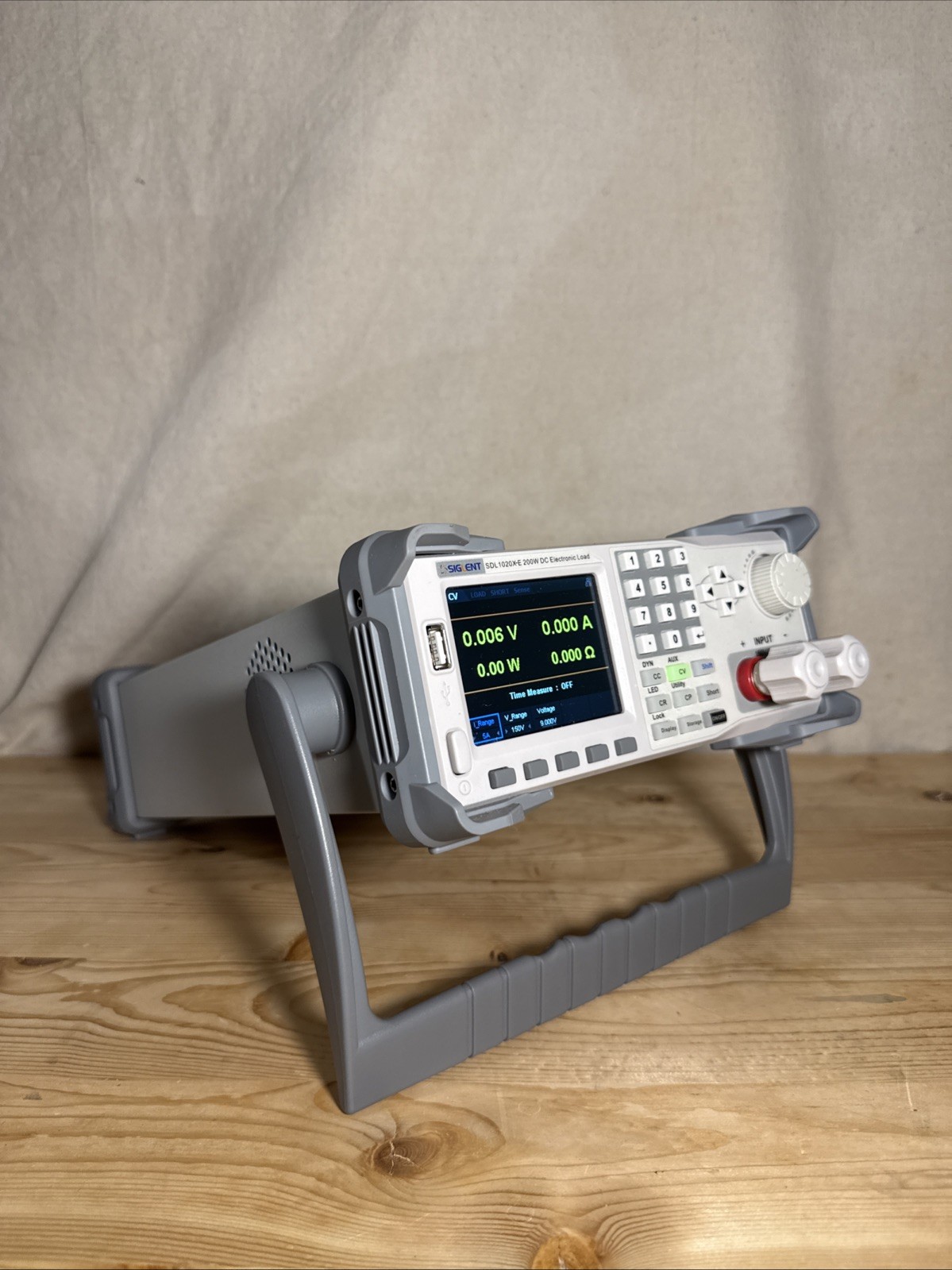 Siglent SDL1020X-E Programmable DC Electronic Load, 150V/30A/200W, 0.1mV/0.1mA