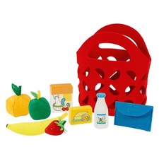 Bags brand GOKI. Model Felt bag with accessories