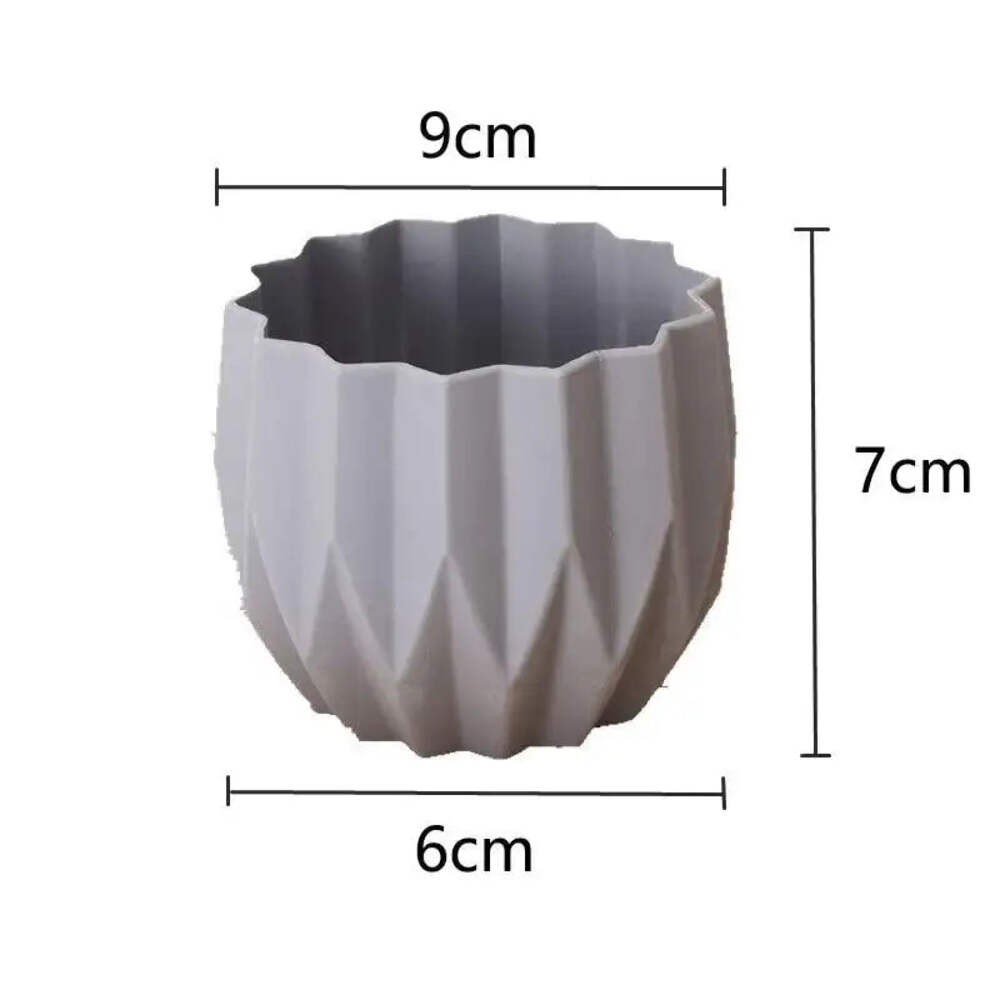 Plastic Vases Anti-ceramic Unbreakable Basket Imitation Rattan Flower Vase For H thumbnail 13