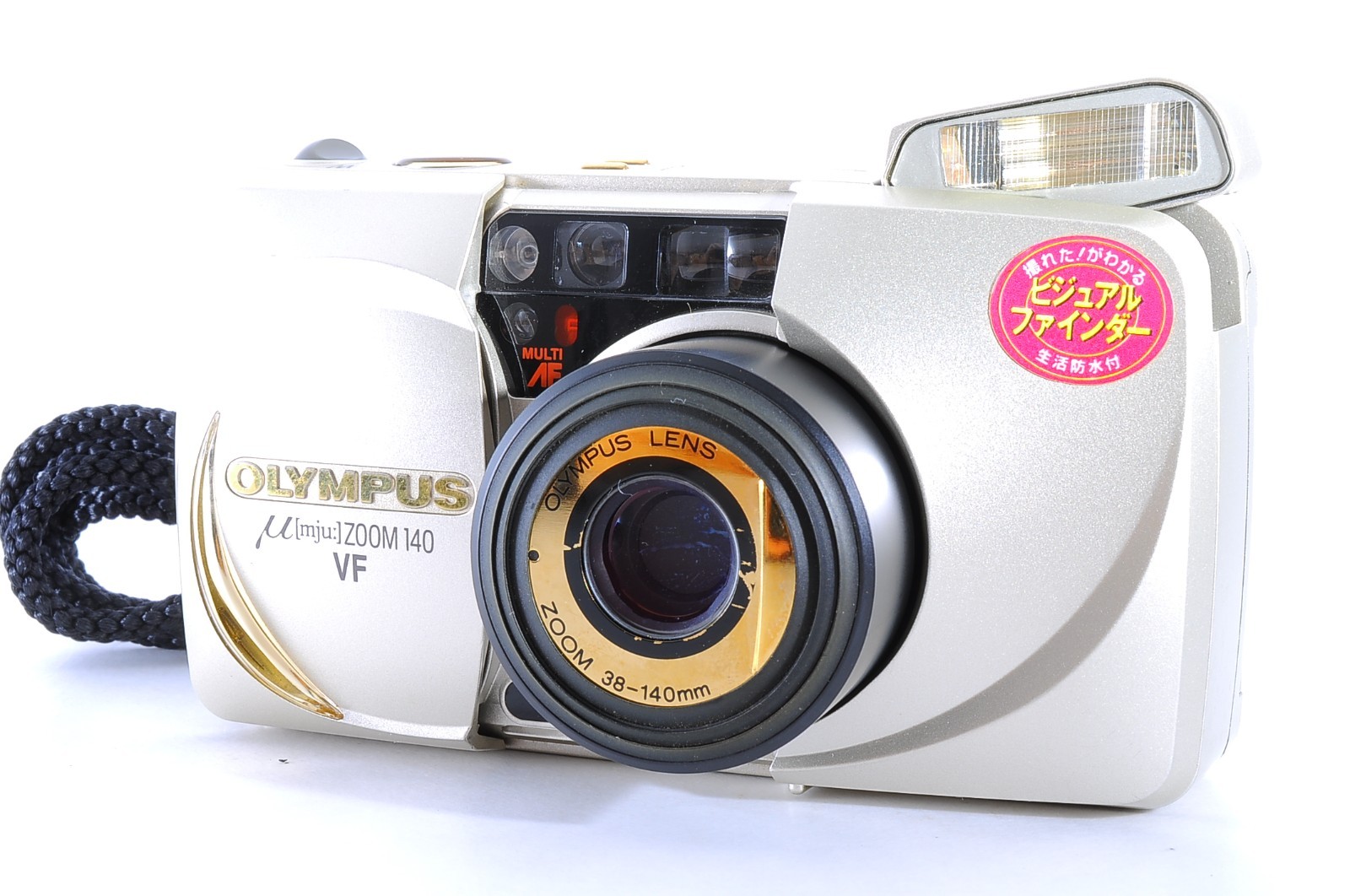 [Near MINT++++] Olympus μ mju ZOOM 140 vf Film Camera From JAPAN #4788