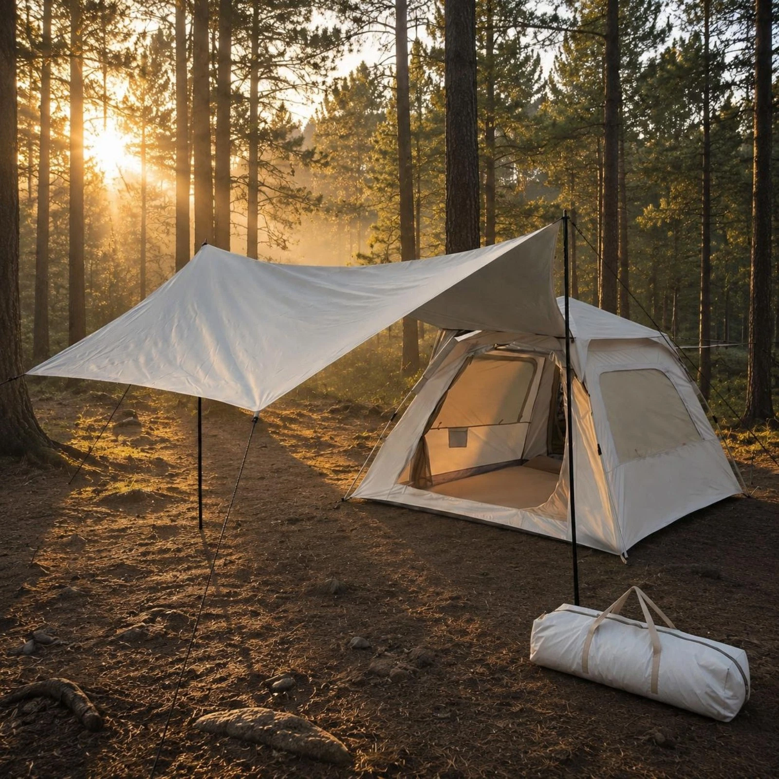 Tent Shelter Set Quick Open Automatic Instant Erect Tent Portable