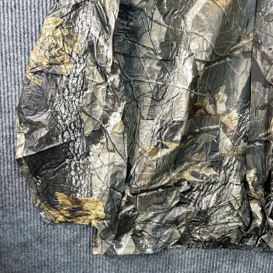 Impermeable de caza vintage para hombre M/L Realtree maderas duras camuflado con capucha Foto 3 de 4