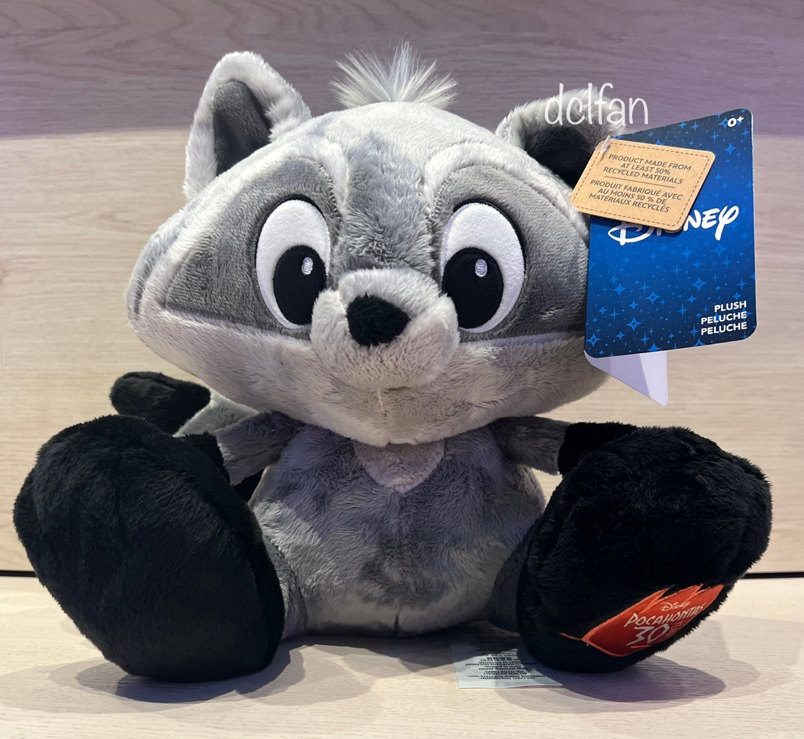 2025 Disney Parks Meeko Pocahontas 30th Anniversary Big Feet 10