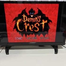 Demon&rsquo;s Crest (SNES, 1994) Super Nintendo Authentic💯 Tested ✅ Free Shipping🇺🇸