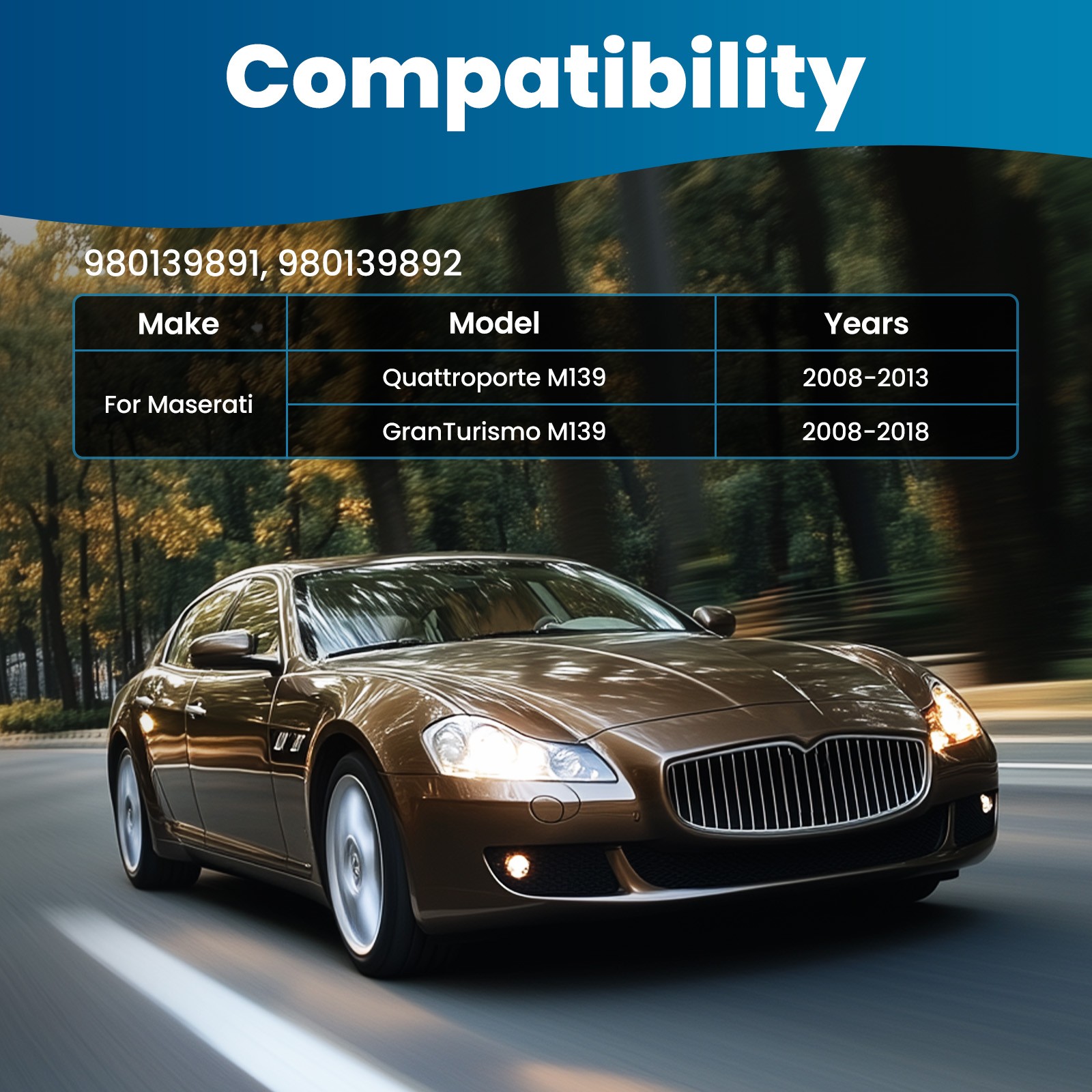 2x Front Lower Control Arms Left & Right For 2008-2013 Maserati GranTurismo M139