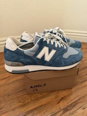 New Balance 1400  Blue Grey  Made In USA M1400CH Size 13 1500 990 991 1300 998