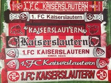 7 x Schals 1. FC KAISERSLAUTERN Fußball Football Schal Scarf
