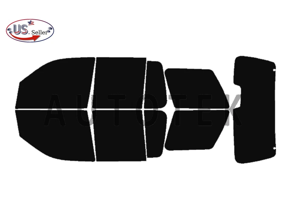 Película precortada en todos los lados + ventana trasera cualquier tono % para Ford Explorer 2002-2010 Foto 2 de 4