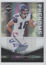 2011 Panini Limited Phenoms Monikers Silver 171/199 Kris Durham #178 Auto 0c2