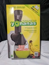 Yonanas Model 902 Ice Cream Treat Maker Frozen Fruit Sorbet Machine New In Box