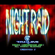 Night Raid G-Card (cartridge) Arcade #09070616