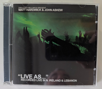 Matt Hardwick & John Askew  Live As. Vol3 2XCD 2007 Lush N.I. & Beirut Lebanon