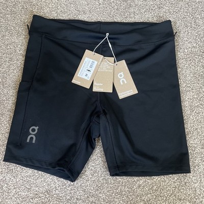 Herren Schwarz On Cloud Hybrid Shorts Gr. M Sportswear Gym Laufen Neu Mit Etikett