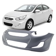 2012-2014 Hyundai Accent Primed Front Bumper Cover Hy1000188 865111r000 2012-2014 Hyundai Accent Primed Front Bumper Cover Hy1000188 865111r000