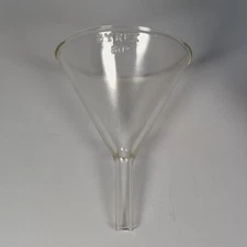 Vintage PYREX Glass 75mm Diameter Glass Funnel