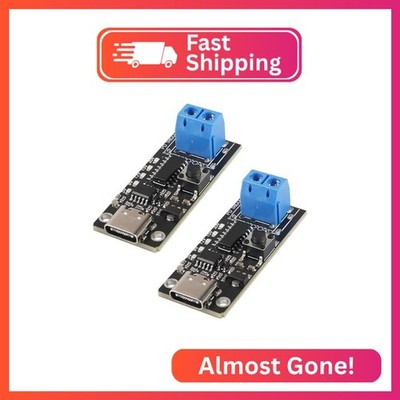 AITRIP 2PCS 100W 5A USB-C Fast Charge USB-C PD QC DC 5V 9V 12V 15V 20V Adjustabl