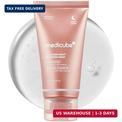 medicube Wrapping Mask Collagen Overnight Peel Off Facial Mask | Elasticity & Hy