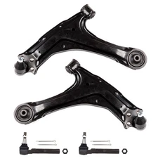 Front Lower Control Arm Ball Joint+Outer Tie Rod For 1999-2004 Oldsmobile Alero