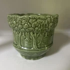 Rare Brush McCoy Sylvan Line Woodland 4" Jardiniere,