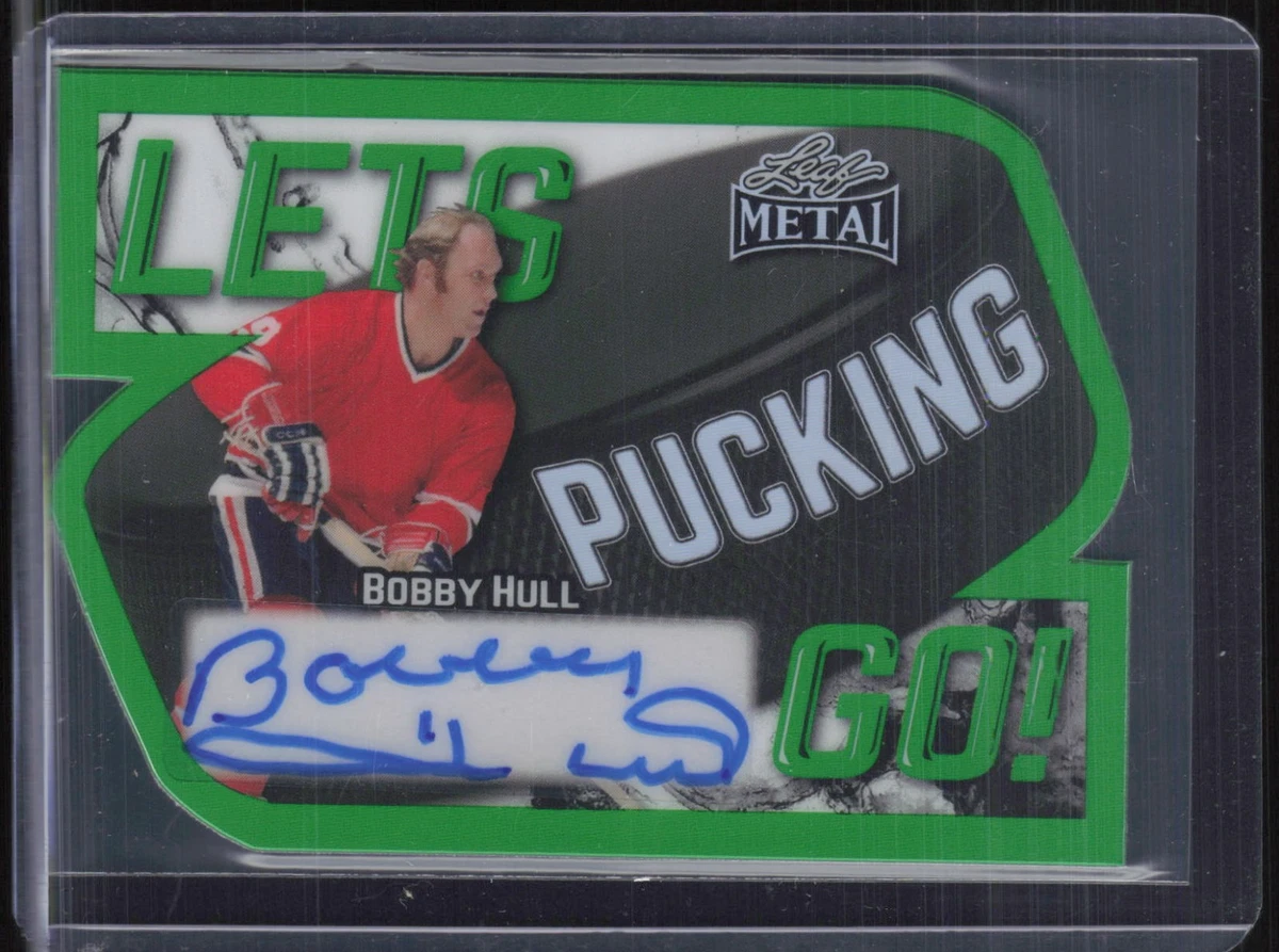 Bobby Hull Ice Hockey Autographed Sports Trading Card Singles for 