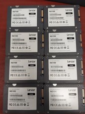 Lot of 8 Lexar 2.5" NS100 128GB SATA III 6Gbps SSD LNS100-128RBNA