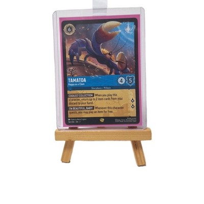 Lorcana Tamatoa Happy as a Clam 162 No Foil Legendary Archazias Island NM