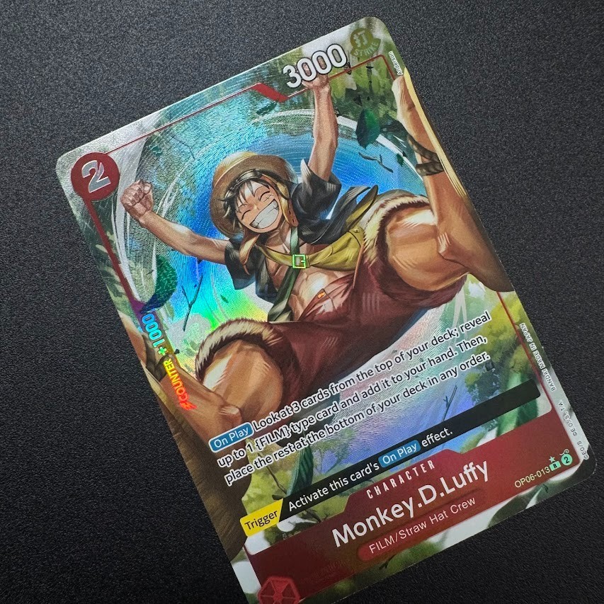 Monkey.D.Luffy OP06-013 Alt Art Holo Foil - One Piece TCG English