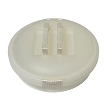 Iris Schwartz Pie Cake Cupcake Desserts Carrier Round 12x12x3 # 2-77-722 White A