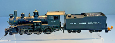 HO Scale Bachmann Spectrum 82305 DCC New York Central Baldwin 4-6-0 #1231