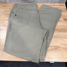 Duck Camp Pants Men's 38T Cordura Fabric Work Hunting 32" Inseam Khaki Outdoors