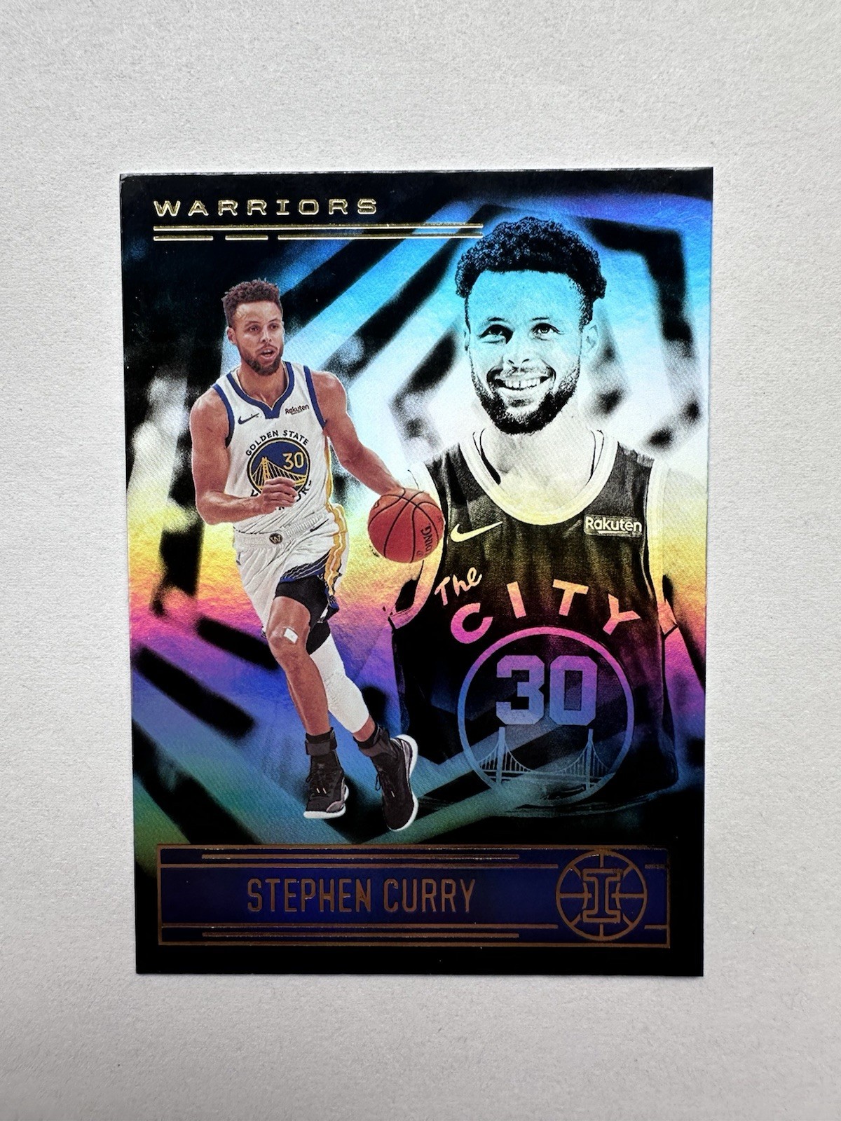 2020-21 Panini Illusions #73 Stephen Curry Golden State Warriors See Description