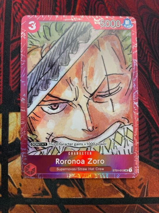 Roronoa Zoro MANGA (Premium Card Collection -ONE PIECE FILM RED