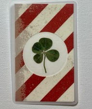 Real Laminated Four Leaf Clover Wallet Cards ...