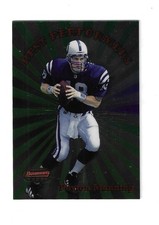 Peyton Manning 1998 Bowman's Best Performers Rookie Card #BP1. rookie card picture